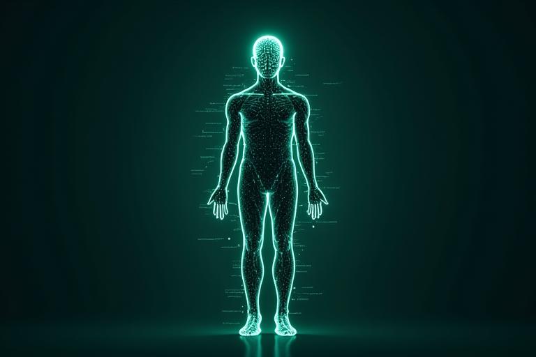 Gráfico detallando la intrincada conexión entre el estado mental y el rendimiento físico, mostrando neurotransmisores y vías neuronales.