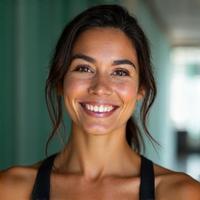 Retrato de Ana Rodríguez, cofundadora de AndinaPulse Fitness.